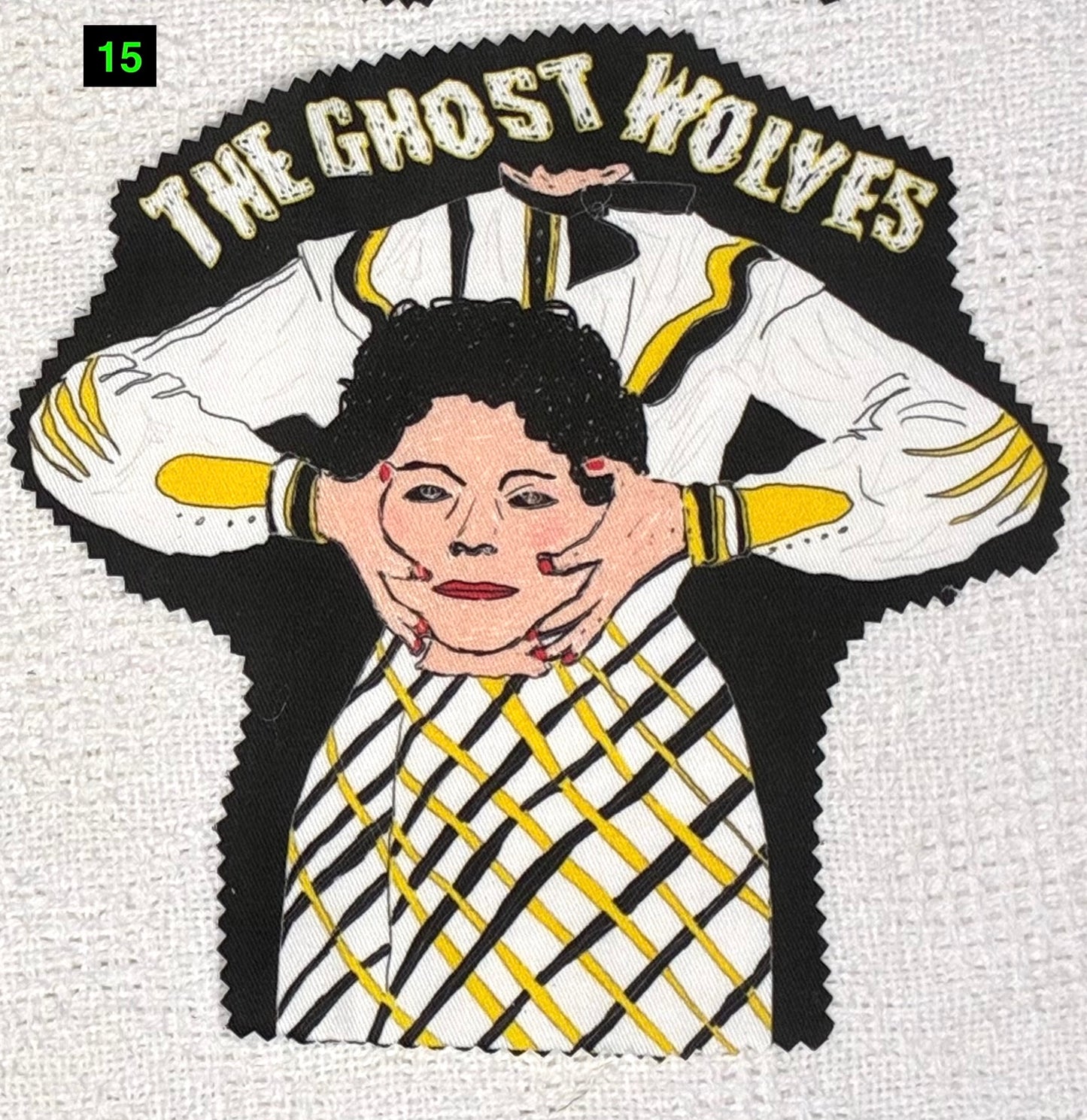 Sew-on Fabric Patches! L and S size
