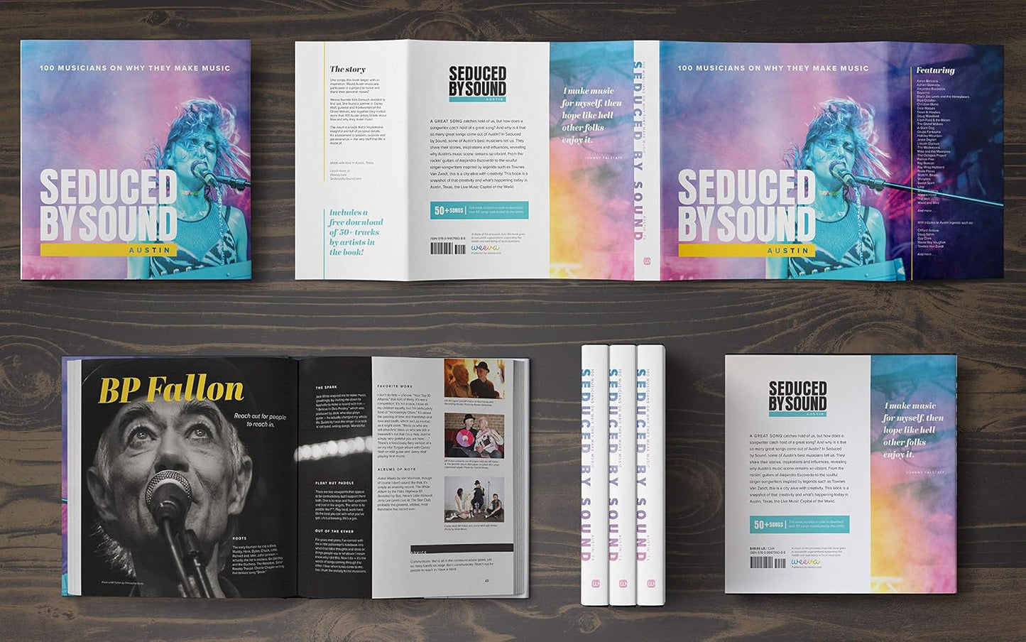 Seduced By Sound: Austin | 100 Artists On Why They Make Music | Celebrating Austin, TX as the Live Music Capital of the World | Showcase the Diversity and Talent in this City Humming with Creativity