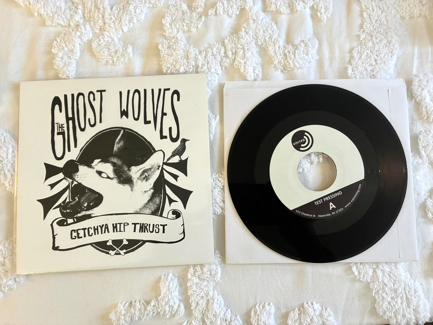 TEST PRESSINGS - "Getchya Hip Thrust/Black Crow (ft. BP Fallon)" 7" - RARE