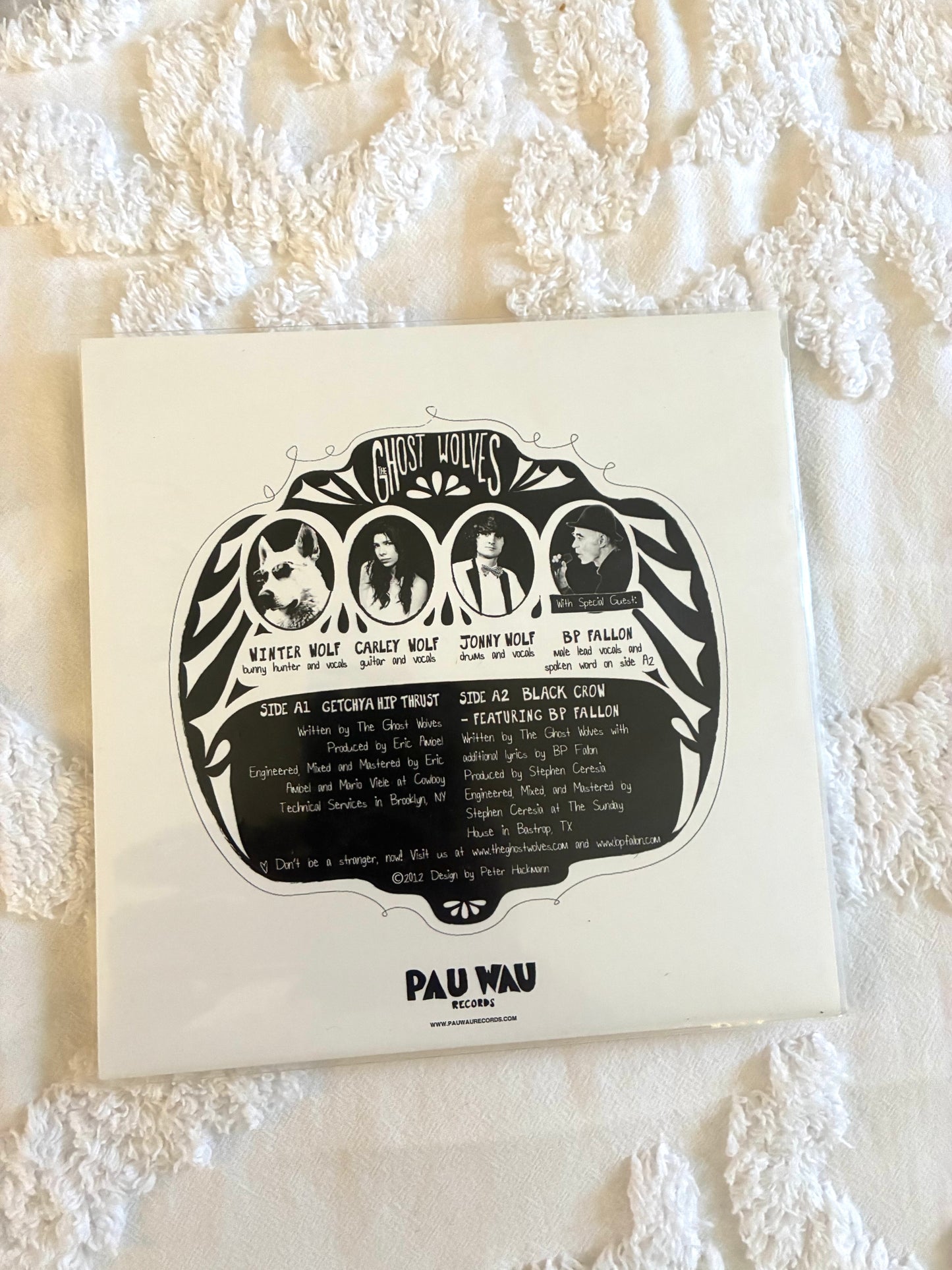 TEST PRESSINGS - "Getchya Hip Thrust/Black Crow (ft. BP Fallon)" 7" - RARE